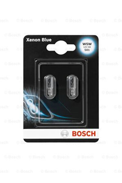 Bosch Bec Xenon Blue W5W 12V 5W W2,1x9,5d Set 2 buc