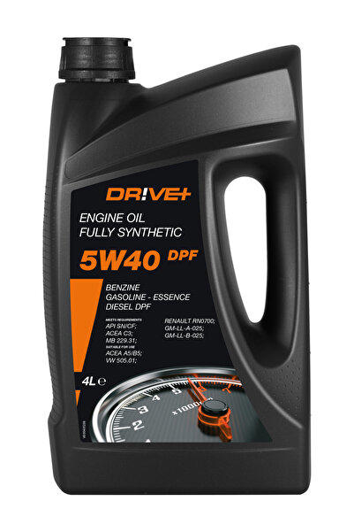 DRIVE+ Engine oil 5W40 DPF 4L