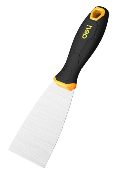 Deli σπάτουλα DL-HD2 με αντιολισθητική λαβή, ανοξείδωτο ατσάλι, 50mm