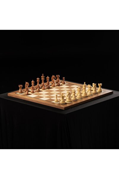 Sunrise Chess & Games Αποκλειστική τετράγωνη ξύλινη σκακιέρα 55 χιλιοστών (με...