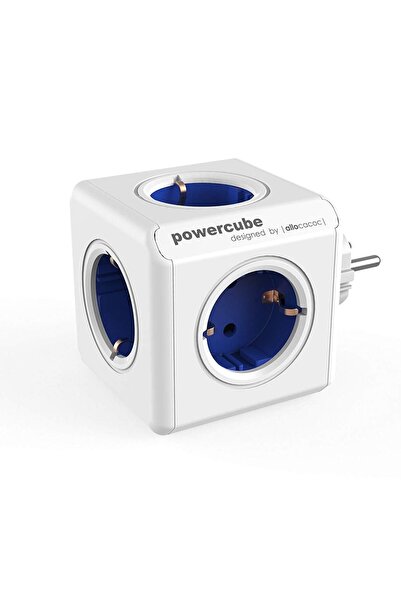 OEM Allocacoc® PowerCube |Original| Πολύπριζο 5 θέσεων – Μπλε – 1100BL/DEORPC
