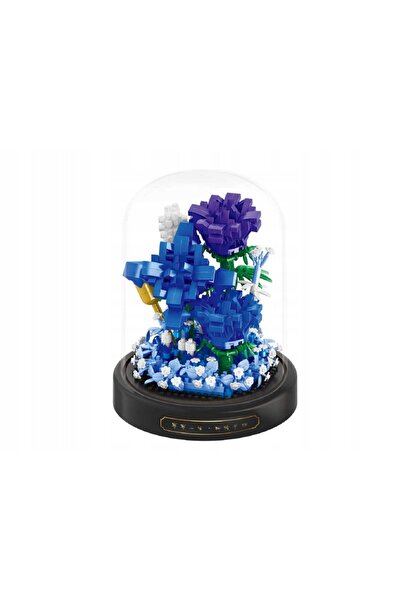 QBI Cuburi de plastic Floare în clopot Flori albastre 1081384