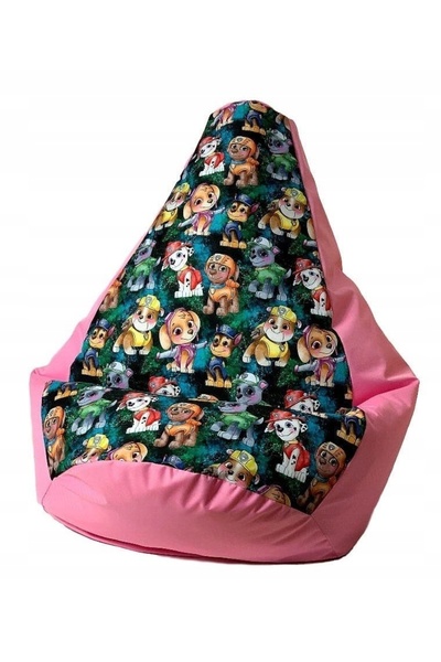 innature Pufa worek GO GIFT Psi Patrol Roz L 105 x 80 cm