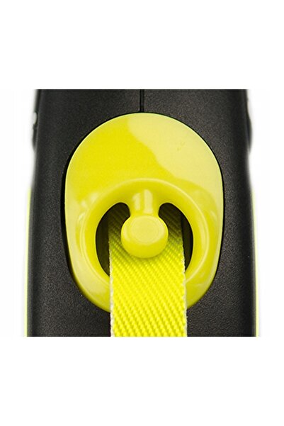 Flexi Smycz Neon L (5 m - 50 kg) Galben
