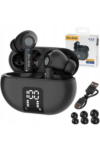 NO BRAND Căști intraauriculare BLOW Earbuds Pro Negru