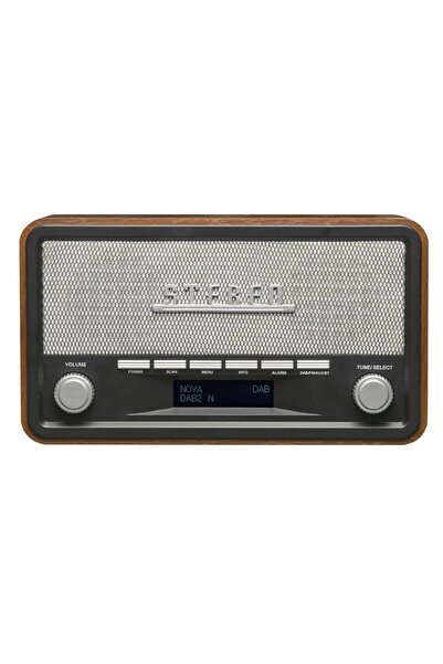 Denver Radio digital portabil DAB-18, maro-negru