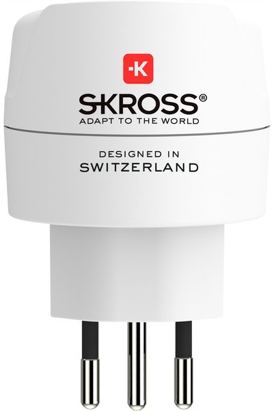 SKROSS Adaptor de călătorie 1.500272-E (Elveția / Italia / Brazilia)