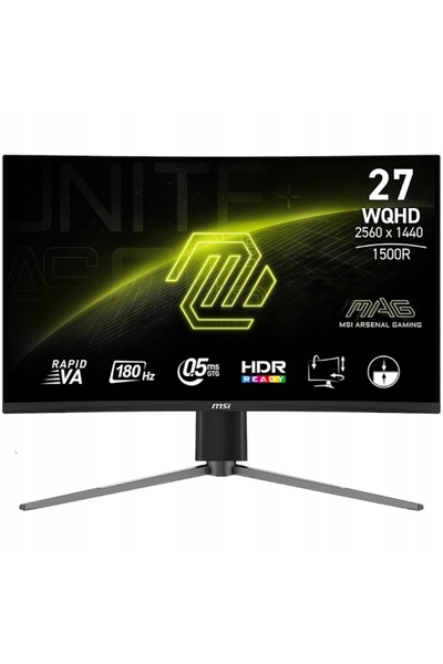 NO BRAND Monitor MSI MAG 27CQ6PF 27 2560x1440px 180Hz 0.5 ms Curbat