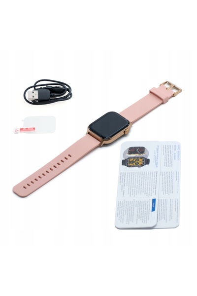 KIANO Smartwatch Watch GO Rozău-auriu