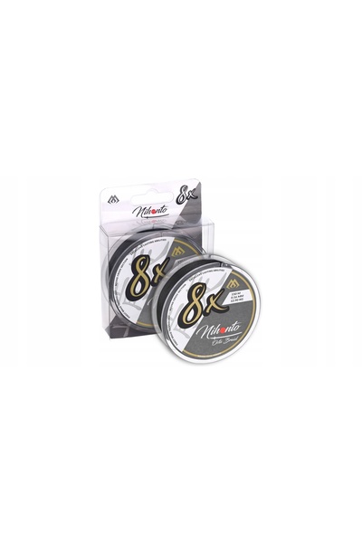NO BRAND Pletura MIKADO Nihoto Octa Braid 0,12 mm / 150 m Negru