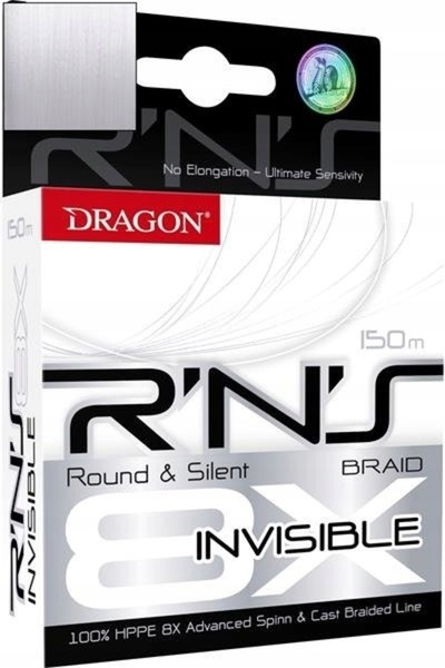 Dragon Plecionka R N S 8X Invizibilă 0.22 mm / 150 m Transparentă