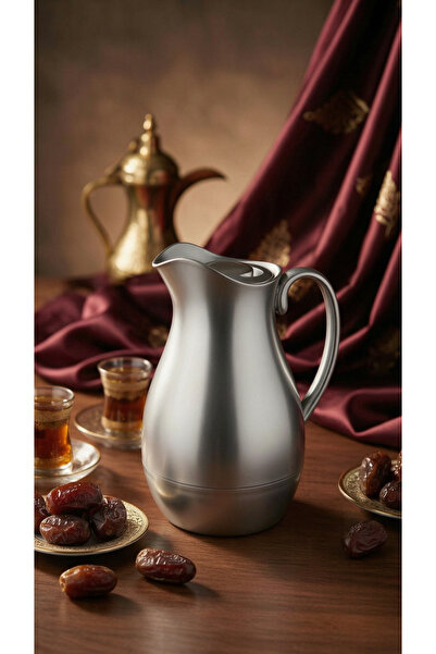 ALMEDYAF Luxury Vacuum Flask 1L | Premium Hot & Cold Insulated Thermos with P...
