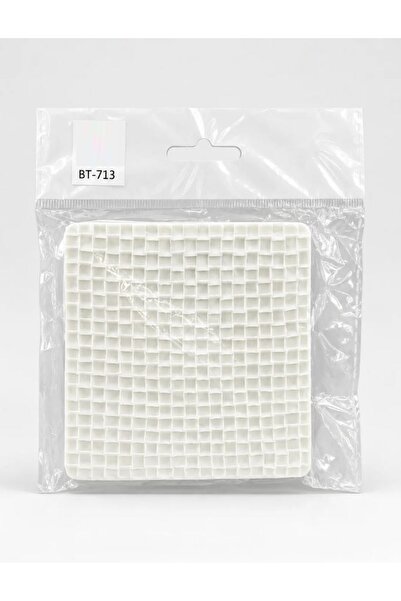 Adana Pasta Malzemeleri قالب سيليكون لطباعة النقوش BT-713 مقاس 10 سم × 10 سم