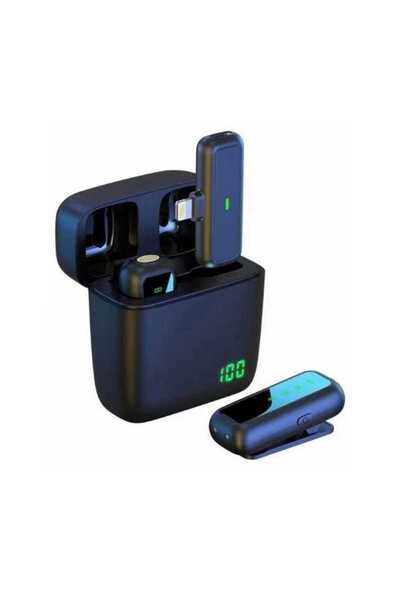 BOLICE BO-405 Wireless Lavalier Microphone for iPhone | Lightning Compatible ...