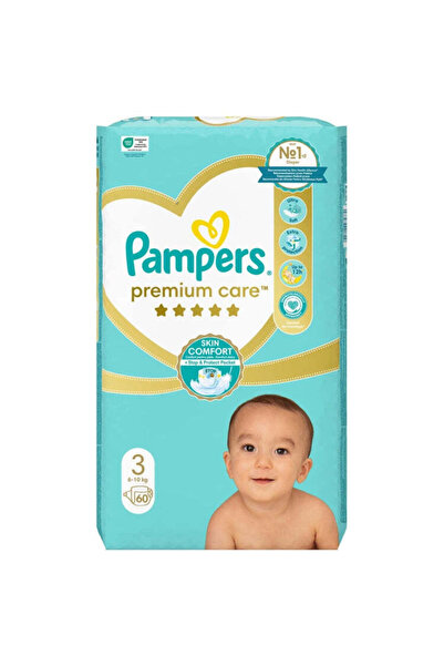 Pampers Πάνες Premium Φροντίδας Jumbo Box (60 τεμάχια) Νο3