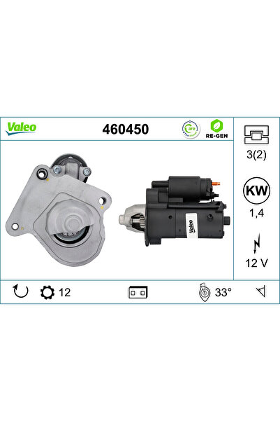 VALEO Electromotor (12v 1,4kw Remanufacturate Profesional) Ford B-max C-max I...