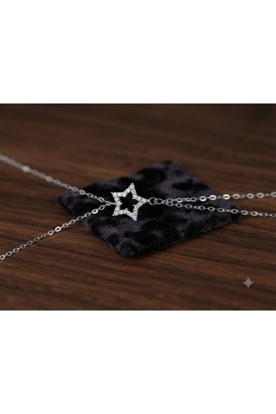 AKFECAN Steel Silver Color Star Model Şahmeran