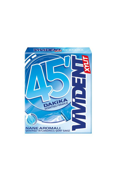 Vivident STORMİNG 45 DAKİKA NANE AROMALI SAKIZ 33 GR *10'LU