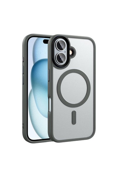 lucek cases iPhone 16 Plus Case Magsafe Supported Camera Raised Matte Anti-Fi...