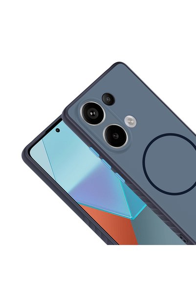 zore Xiaomi Redmi Note 13 Pro 4g Case with Camera Lens Protection, Magsafe Co...