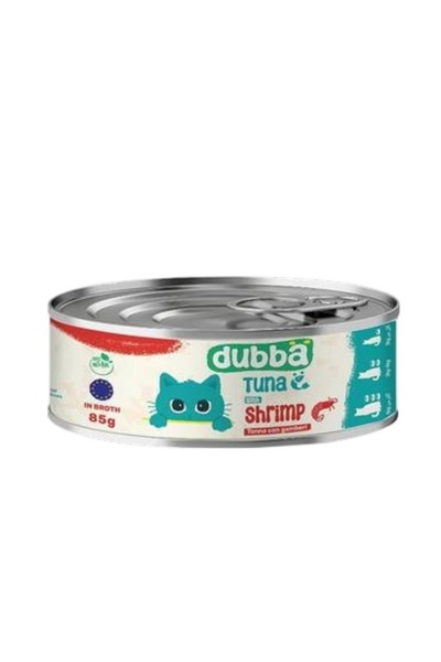 Dubba Duba Canned Tuna with Shrimp in Broth 85g
