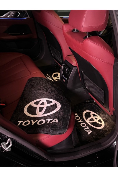 Autozen Toyota Halı Model Premium Oryantal Desenli Universal Oto Paspas Seti