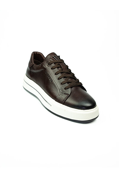 Voyager 1140 Brown Leather Casual Men's Shoes