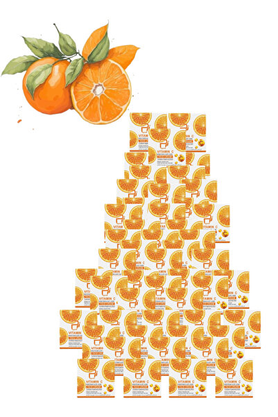 PYRON 50 Pieces Vitamin C Brightening & Anti-Aging Face Cream with Hyaluronic...