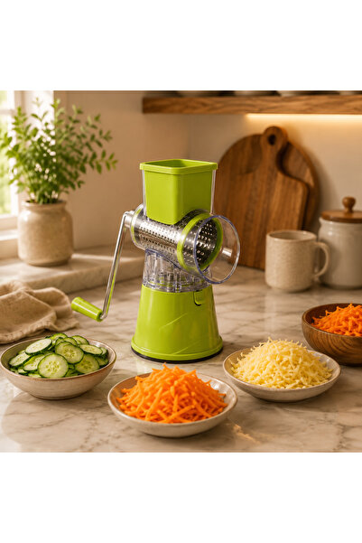 DLC Rotary Vegetable & Fruit Slicer for Faster Preparation