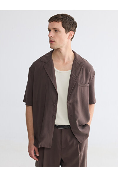 LC Waikiki Rmz Gi̇yi̇m Farkiyla Standard Fit Short Sleeve Men's Jacket