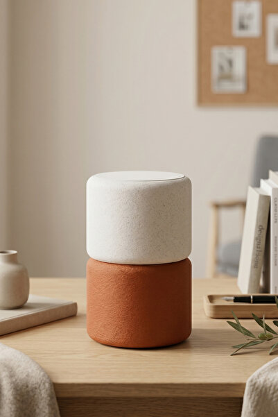 Shapy Fuzzy Minimalist Masa Lambası - Başucu Gece Işığı - Modern Dekoratif Ab...