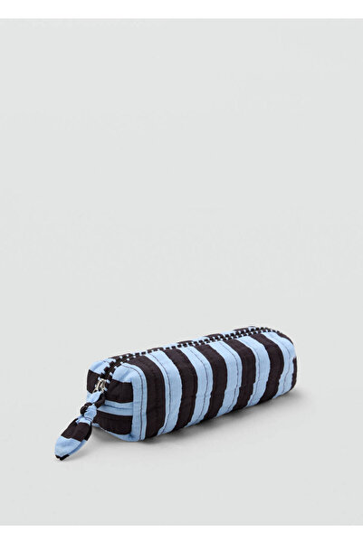 Mango Teen Padded striped cotton case