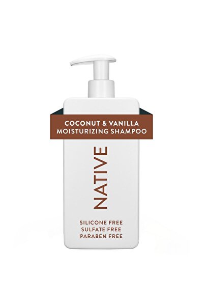 Native Șampon hidratant cu nucă de cocos și vanilie, 1 flacon
