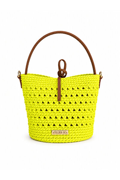 Atelier Oza Raffia Bag 100% Handmade |   Water Resistant Women's Shoulder and...