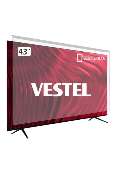 Vestel 43FT9751 TV EKRAN KORUYUCU 43" inç 108cm 4K smart Vidaa