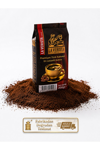 LA VERISTA Premium Türk Kahvesi 200gr Günlük kavurma ☕