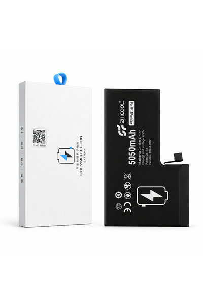 genric For iPhone 16 Pro Max Battery Zikool-Zhicool 5050Mah Upgrade Capacity ...