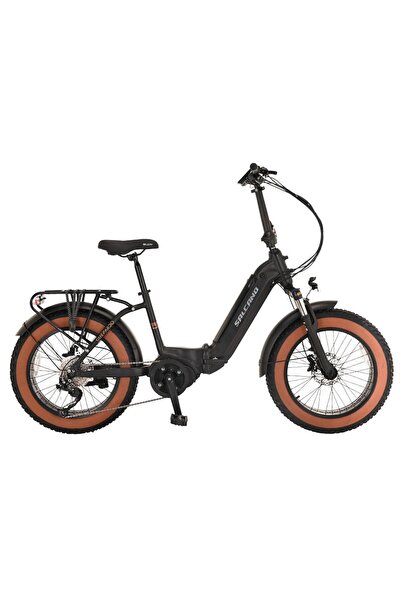 Salcano GUEPARDO 20" Jant Fat Bike 9 Vites Hidrolik Fren Elektrikli Katlanır ...
