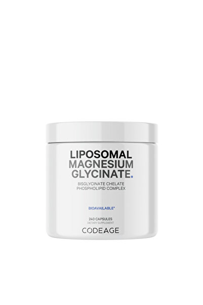 Codeage Magneziu Bisglicinat Lipozomal cu Bioperine - Formula Avansata Pentru...