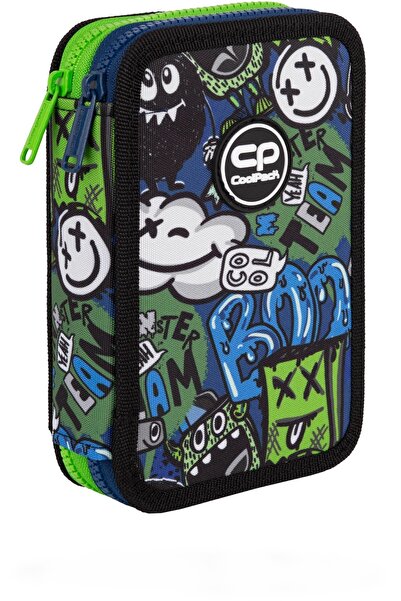 Cool Pack Penar echipat CoolPack Jumper 2, 35 piese, 2 fermoare, Monster Team