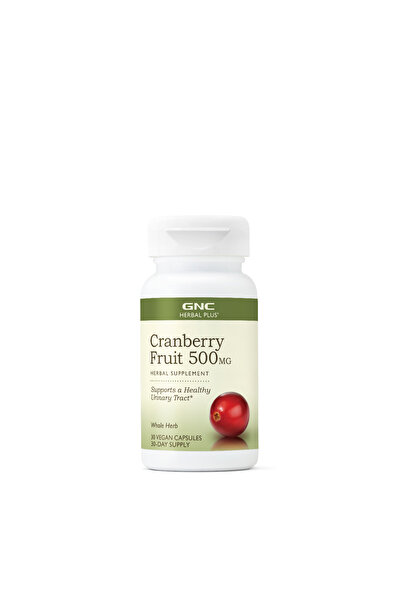 GNC Extract din Fruct de Merisor (Cranberry Fruit) 500mg Herbal Plus 30cps