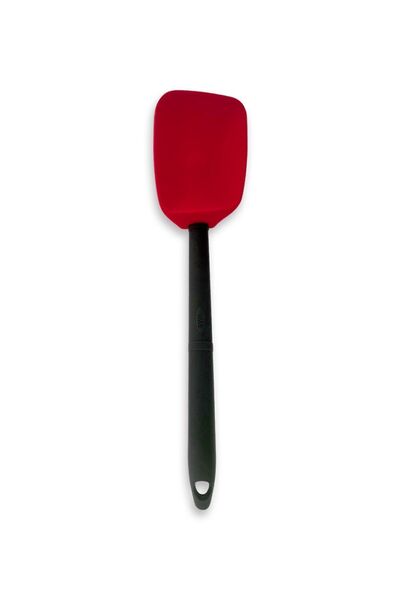 Empressco Kırmızı Silikon Kaşık Spatula, Dayanıklı ve Esnek Mutfak Gereciği