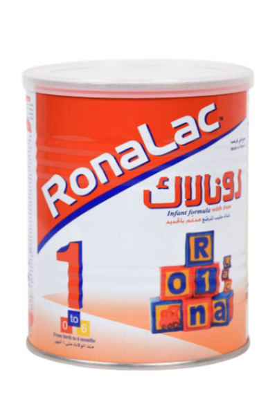 Ronalac حليب أطفال مدعم بالحديد 400 جرام