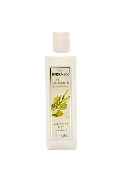 Herbagen Lapte Demachiant cu Ulei de Masline Herbagen, 200g