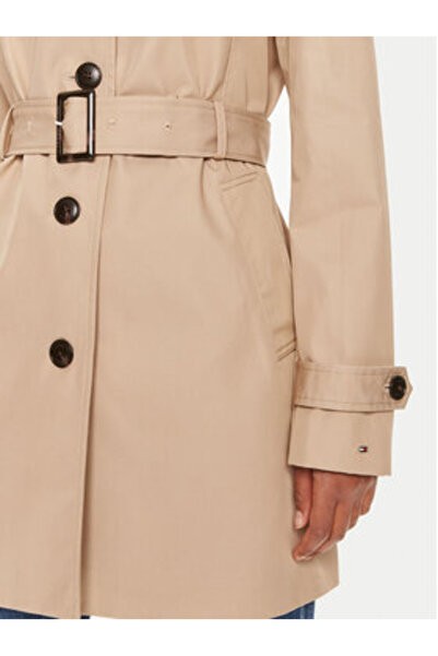 Tommy Hilfiger Trench de damă WW0WW24966 Bej