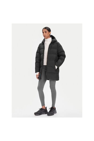 Jack Wolfskin Geacă de puf pentru femei A65096 Negru