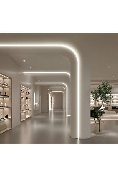 RISHANG Cob Şerit LED 24V – Metrede 480 LED – Yüksek Crı > 90 – Noktasız Aydı...