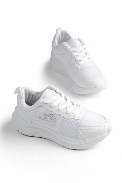 Tonny Black Women's White Comfortable Fit Faylon Sole Sneaker