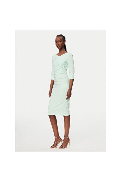 RINASCIMENTO Rochie de cocktail pentru femei CFC0127699003 Verde