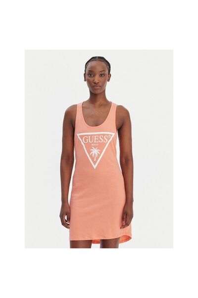 Guess Rochie de plajă pentru femei E3GP03JA914 Portocaliu
